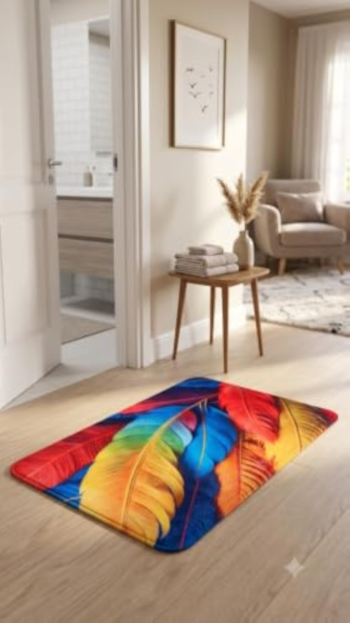 Premium Memory Foam Bath Mat 50 x 80 cm
